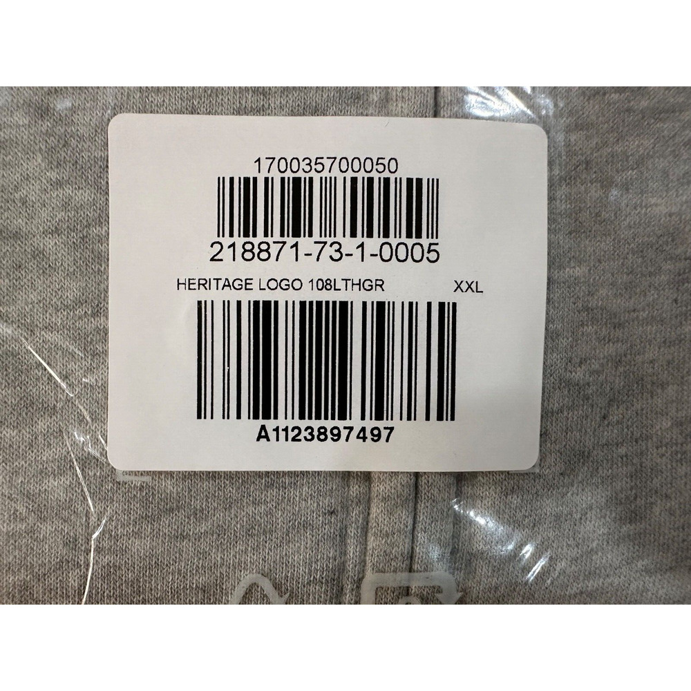 GAP Mens Gray Logo Full Zip Hoodie Jacket Size 2XL - Picture 5 of 5